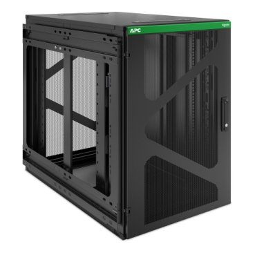 APC NetShelter WX AR118SM Armoire de brassage murale 19 pouces 18UHE profondeur 800 mm montage latéral montée Neuf - vue 2