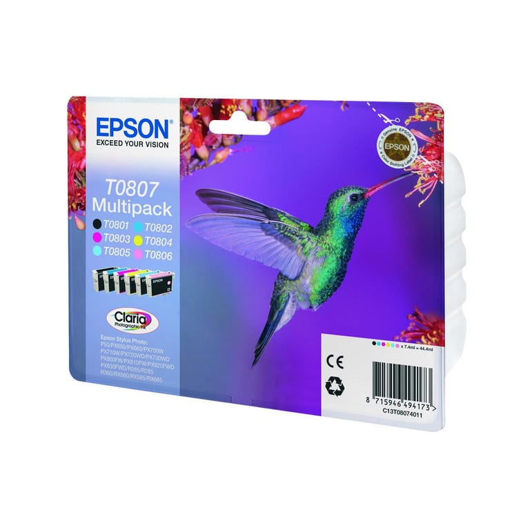 EPSON T0807 MultiPack Neuf - vue 4