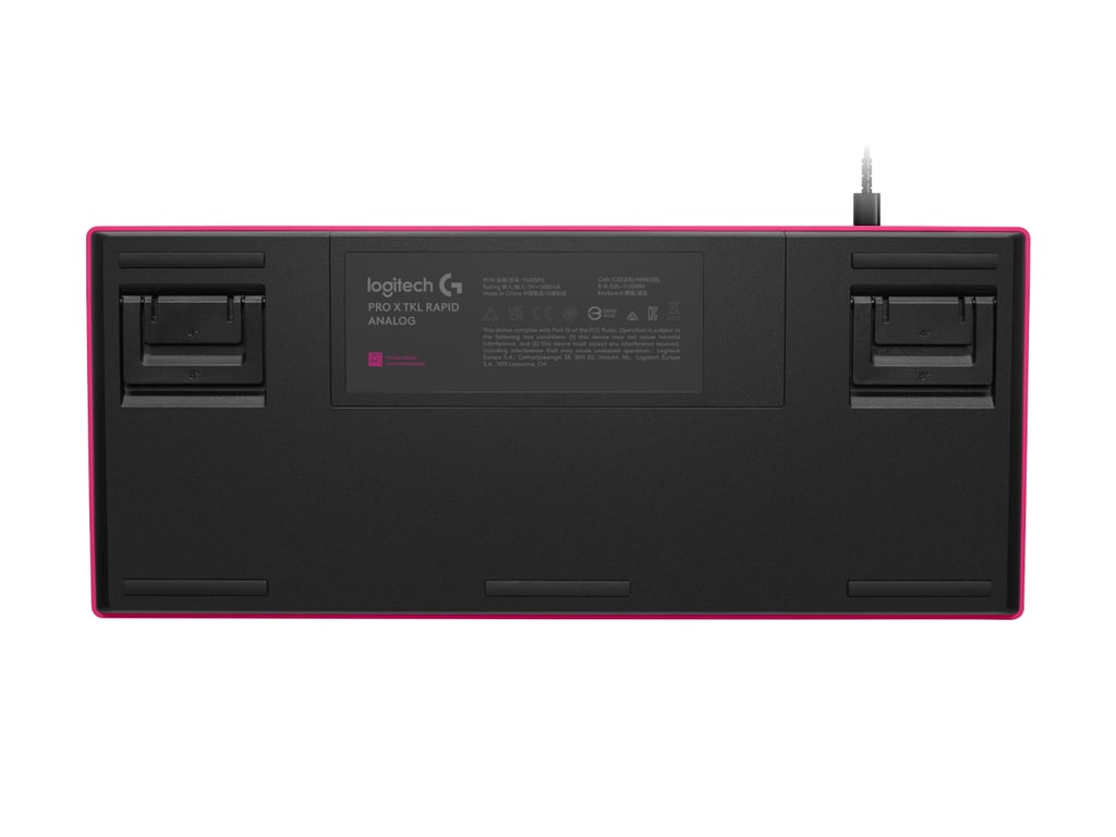 Clavier Gamer Filaire Logitech G Pro X TKL Rapid – AZERTY, Switchs Analogiques - vue 10