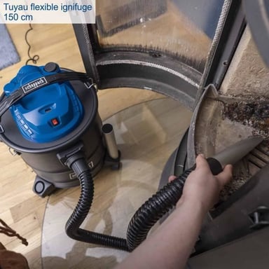 Aspiratore per cenere AVC25 - serbatoio 20L - 1300W - SCHEPPACH