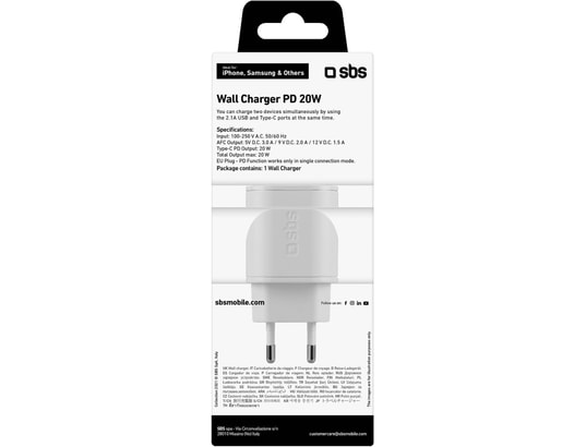 Chargeur secteur ultra rapide SBS - vue 5