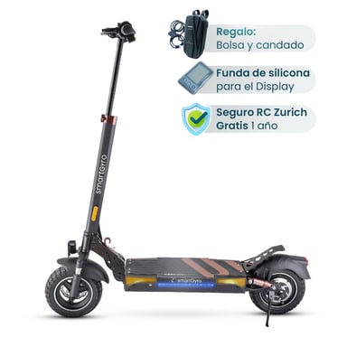 Trottinette électrique - smartGyro Speedway PRO C, approuvé DGT, puissance maximale 1000 W, 15 000 mAh, 25 km/h