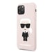 Funda Karl Lagerfeld para iPhone 11 Pro rosa claro Silicona Iconic