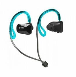 SBS TESPORTINEARBTWPRK Cuffie senza fili, auricolare Bluetooth nero, blu