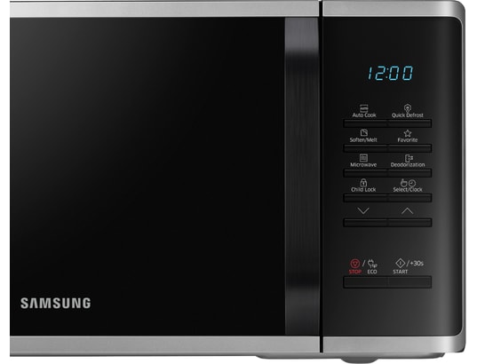 Micro-Ondes Samsung MS23K3513AS – 23L, 800W, Céramique Émail, Quick Defrost - vue 8