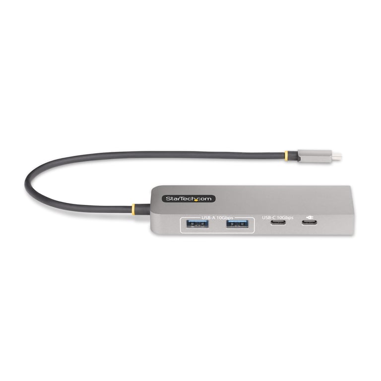 StarTech.com Hub USB-C à 3 Ports Ethernet 2,5 Gbps et Port Power Delivery 100W Pass-Through, USB 3.2 10Gbps, 2x USB-A/1x USB-C, Hub Adaptateur Portable USB Type-C - Neuf