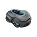 Cortacésped robot GARDENA smart SILENO sense 600 GPS-RTK + AI Vision hasta 600 m² sin cable Negro y gris