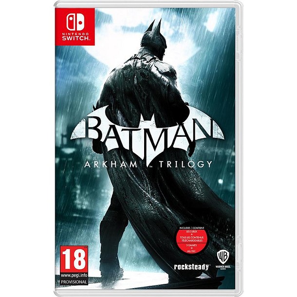 Batman Arkham Trilogy Nintendo Switch Warner Bros - vue 4