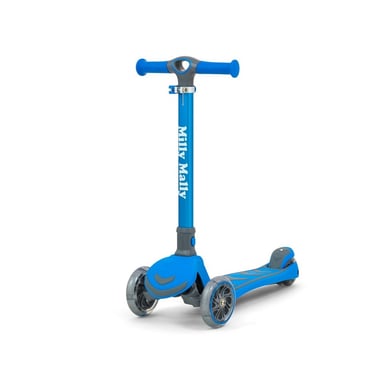 Scooter infantil Milly Mally Boogie Azul con luces LED