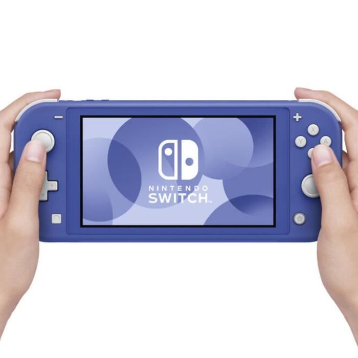 Console portable  Switch Lite • Bleu + Animal Crossing: New Horizons (Téléchargement) - Neuf