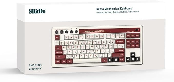 Teclado mecánico retro Fami Edition