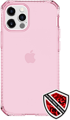 Custodia rinforzata iPhone 12 Pro Max Spectrum Clear Pink Itskins