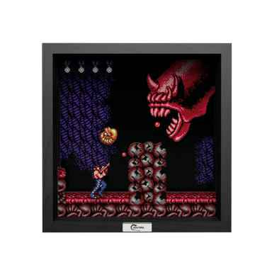 Marcos Pixel - Contra Dragón Dios Java - 23x23 cm