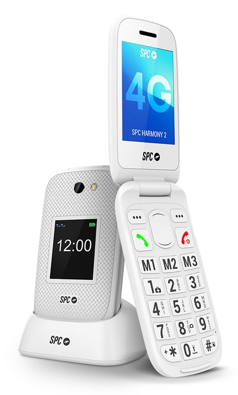 Téléphone portable basique SPC Harmony 2 2 8'' 4G Double Nano 128 Mo SIM - vue 3