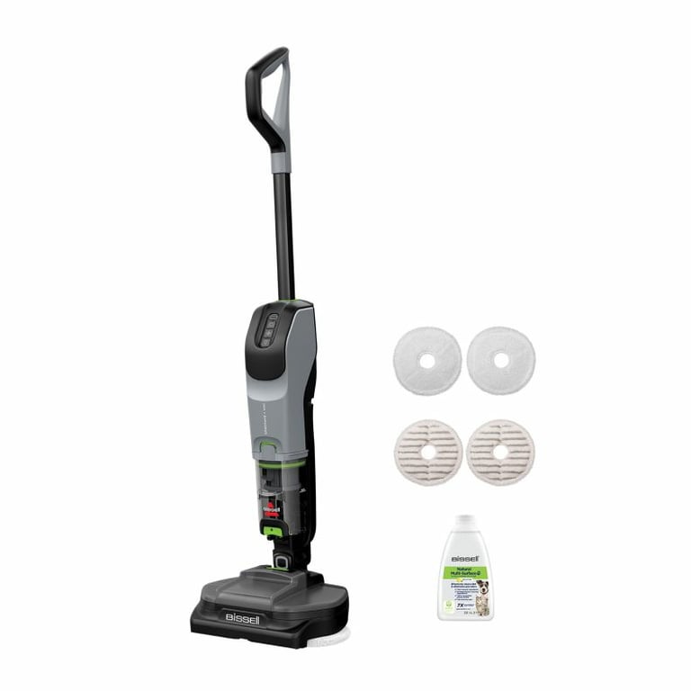 Aspirateur Laveur Bissell SpinWave + Vac Pet Pro – 25,9V, Nettoyage Sec&Humide, Cyclonique
