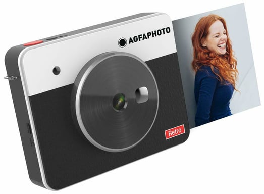 AgfaPhoto Realipix Square S 76 x 76 mm Noir