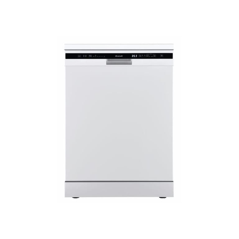 Lave vaisselle pose libre BRANDT DWF147DW 14 couverts L60cm 47 dB - vue 2