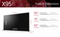 Sony XR-75X95K 190,5 cm (75'') 4K Ultra HD Smart TV Wifi Noir, Argent