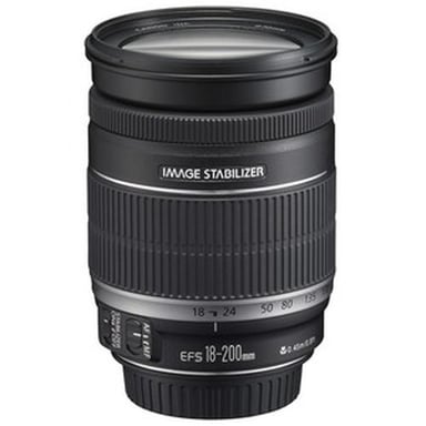 Canon EF-S 18-200mm f/3.5-5.6 IS SLR Negro
