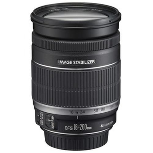 Canon EF-S 18-200mm f/3.5-5.6 IS SLR Noir - Neuf