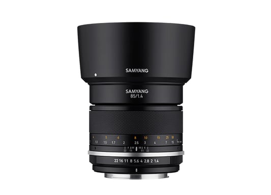 Samyang MF 85mm F1.4 MK2 SLR Objetivo estándar Negro
