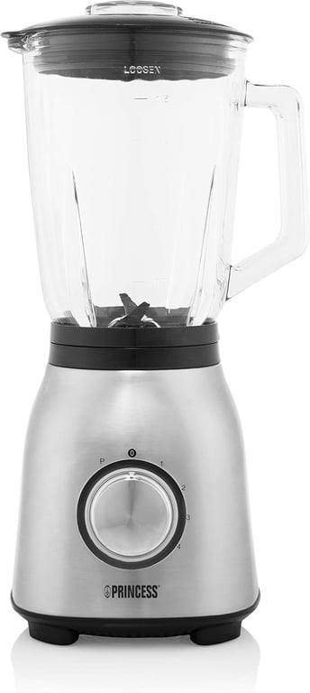 PRINCESS Blender &eacute;lectrique 1000?W - 1,5?L Noir / Gris 