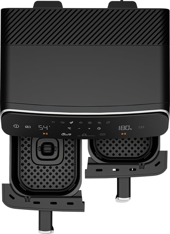 Beko FRL5388B Double 4,25 L Autonome 2400 W Friteuse d'air chaud Noir - Neuf