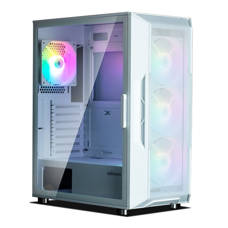 Zalman I3 Neo White Unité Centrale Midi Tower Blanc - Excellent État