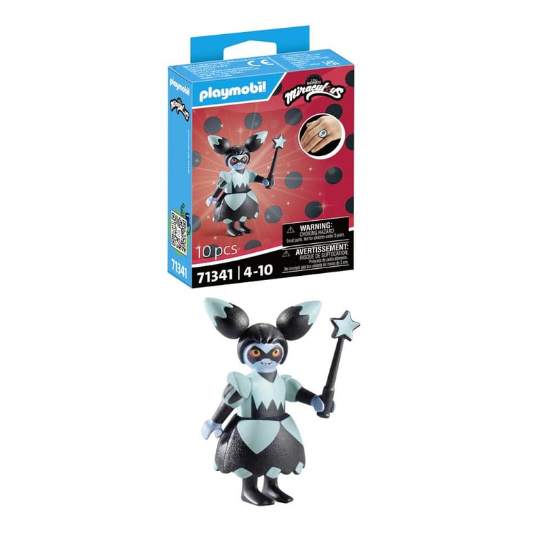 Ensemble PLAYMOBIL Miraculous : Marionnettiste de Manon Chamack - Neuf