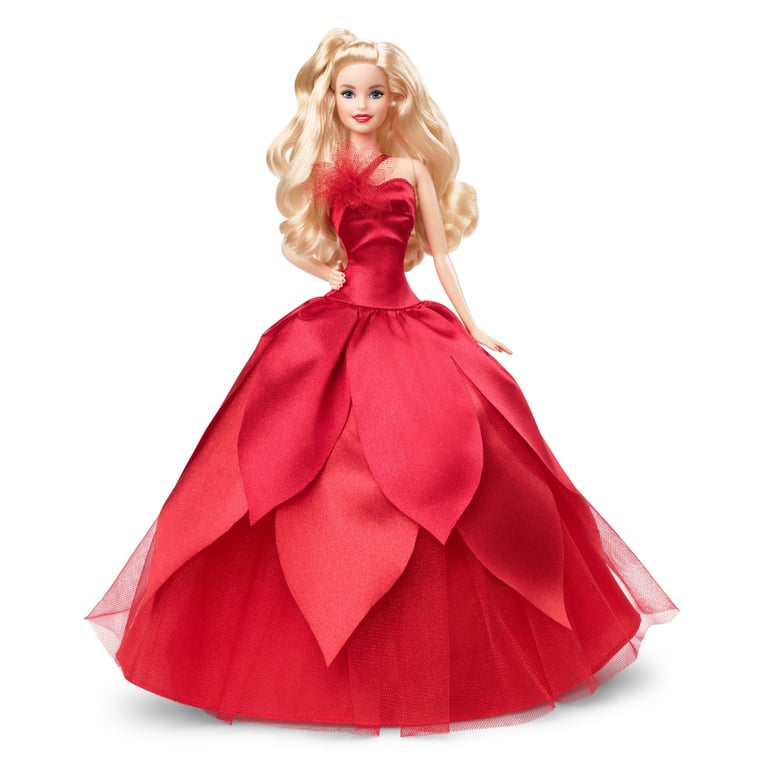 Poupée Barbie HBY03 – Robe Rouge Flamboyante Pour Noël 2022