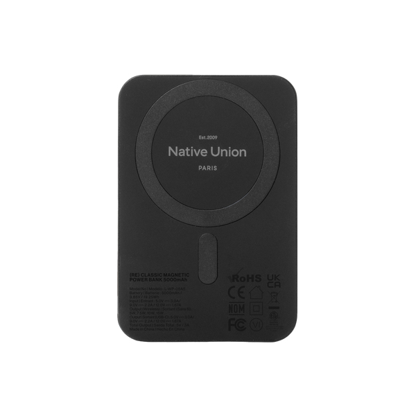 Re Classic Magnetic Power Bank 5000mAh Kraft - vue 7