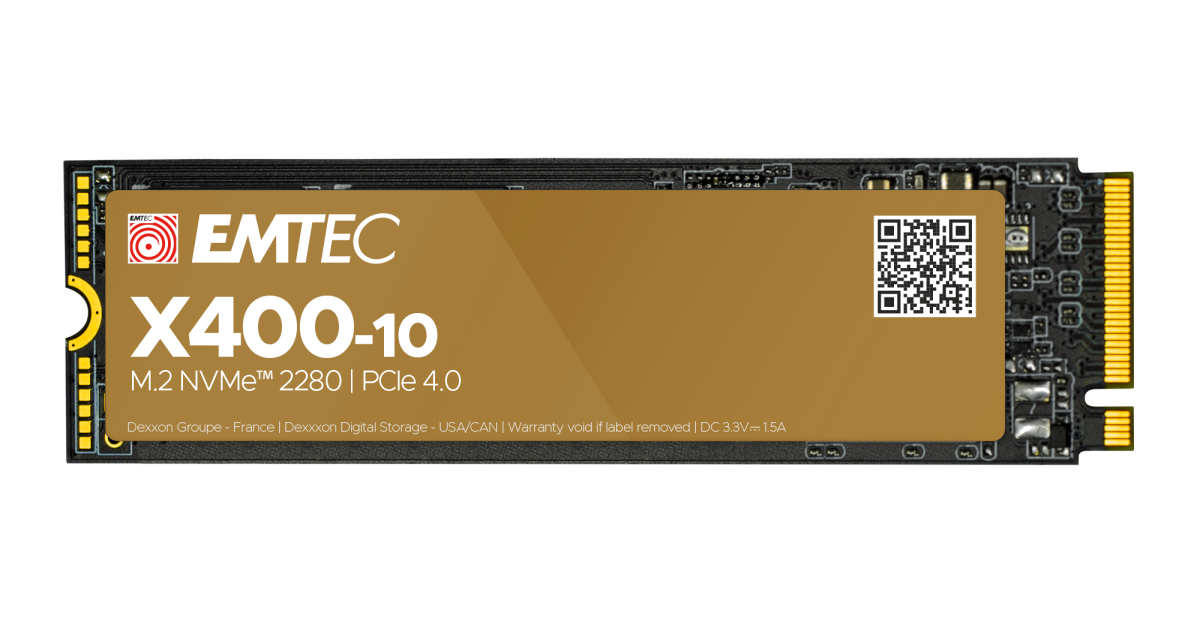 Emtec X400 10 4 To .2 PCI Express 4.0 NVMe Neuf
