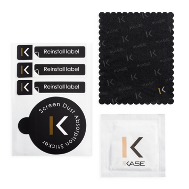 Pellicola protettiva privata in vetro temperato (100% di copertura della superficie) per Apple iPhone 14 Pro Max, nero