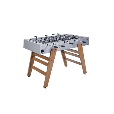 Futbolín Omaha Gris - Futbolín moderno y compacto