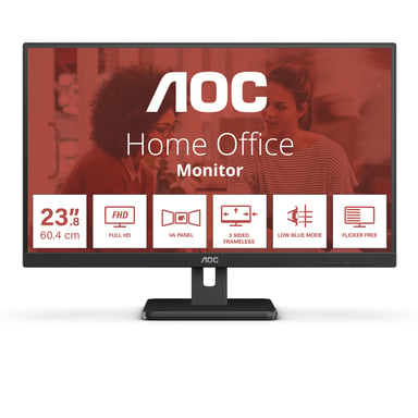 AOC 24E3UM écran plat de PC 61 cm (24'') 1920 x 1080 pixels Full HD Noir