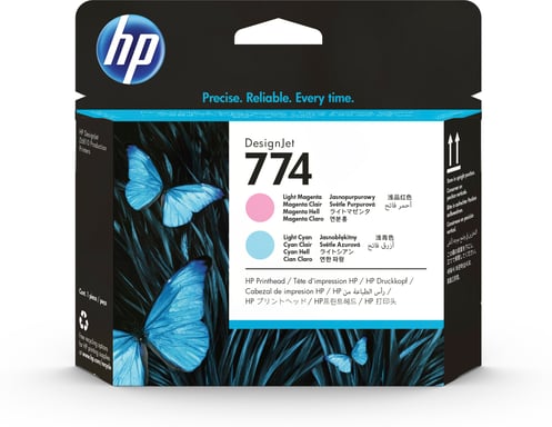 Cabezal de impresión HP DesignJet 774, magenta claro/cian