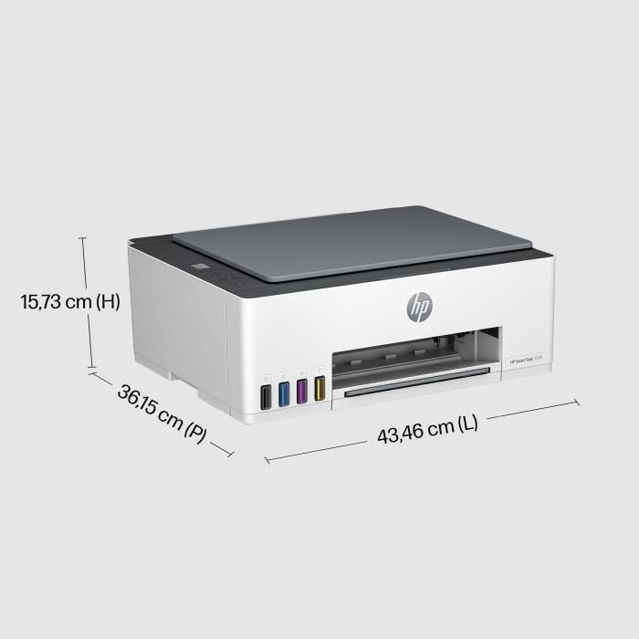 Imprimante tout-en-un HP Smart Tank 5105 couleur a réservoir d'encre - Neuf