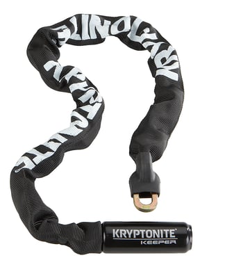 Kryptonite Keeper 785 Negro, Blanco 850 mm Candado de cadena