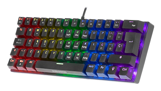 Mars Gaming MK60 clavier Jouer USB AZERTY Français Neuf - vue 6