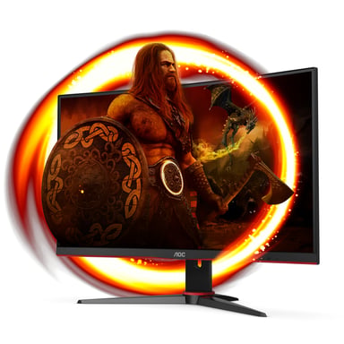 AOC G2 C27G2ZE/BK écran plat de PC 68,6 cm (27'') 1920 x 1080 pixels Full HD LED Noir, Rouge