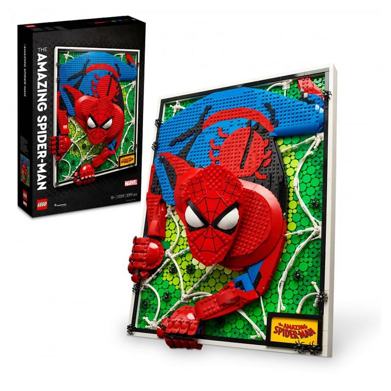 LEGO Art 31209 The Amazing Spider Man - vue 4