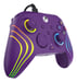 Controlador Turtle Beach Afterglow Wave Violeta Controlador de juego RGB con cable - Licencia para Xbox Series XS, Xbox One y Windows - Botones programables, gatillos con efecto Hall, controles de audio