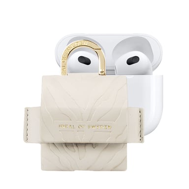 Mini borsa per AirPods 3 Modello Flo Textured Zebra con moschettone