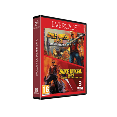 Blaze Evercade - Duke Nukem Collection 1 - Cartucho Evercade nº 33