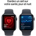 Apple Watch SE OLED 44 mm Digital 368 x 448 Pixeles Pantalla táctil Negro Wifi GPS (satélite)