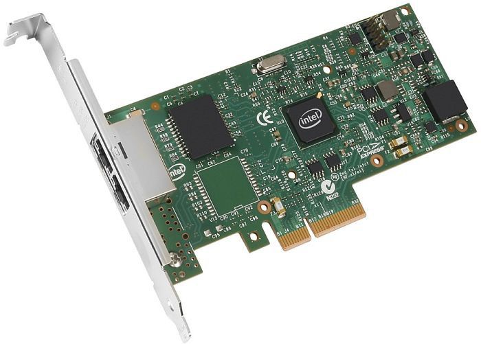 Adaptateur réseau FUJITSU PLAN CP Intel I350 T2 PCIe 2.1 x4 Gigabit Ethernet x2 - vue 2
