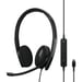 Casque-Micro - EPOS - C10 - Filaire - Multiplateforme - Noir