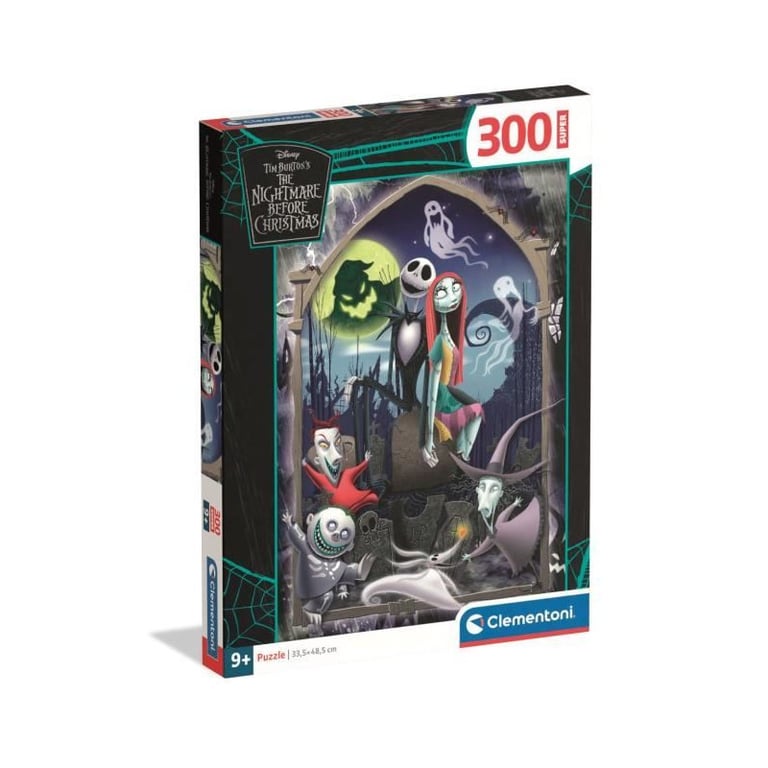 Puzzle 300 pièces : 'étrange Noël de Monsieur Jack Clementoni Puzzles - vue 3