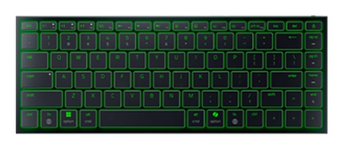 Razer RZ03-02360400-R3F1 clavier Gaming USB QWERTY Français Noir