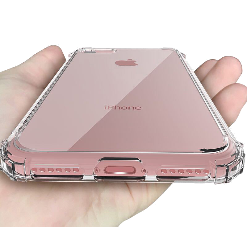 Coque Silicone Anti-Chocs IPHONE 8 PLUS APPLE Transparente Protection Gel Souple